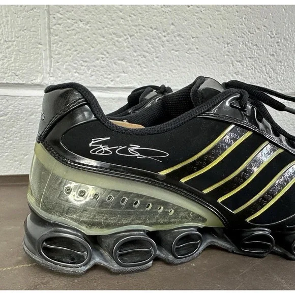 RARE ADIDAS Microbounce Reggie Bush (NFL Saints) Running Shoes Black / Men's 13
